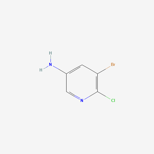 130284-53-6 2-Chloro-3-bromo-5-aminopyridine chemical structure