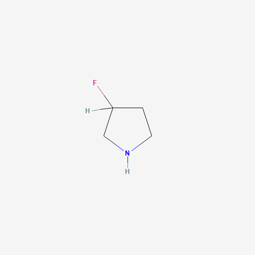 116574-74-4 (S)-3-FLUORO-PYRROLIDINE chemical structure