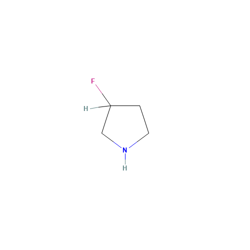 116574-74-4 (S)-3-FLUORO-PYRROLIDINE chemical structure