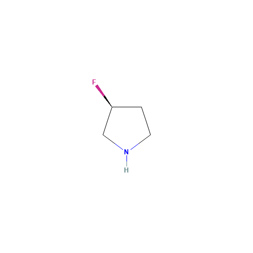136725-54-7 (R)-3-FLUORO-PYRROLIDINE chemical structure