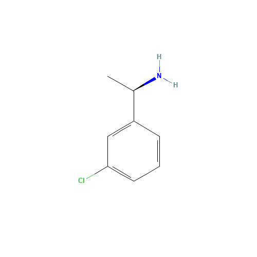17061-53-9 (R)-1-(3-Chlorophenyl)ethanamine chemical structure