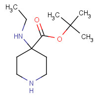 313977-45-6 4-Boc-4-Ethylaminopiperidine chemical structure