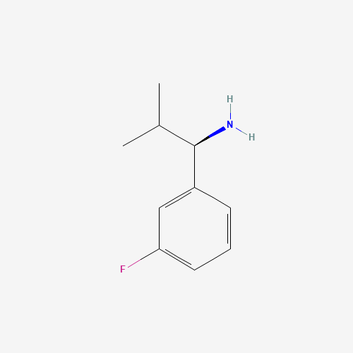 473733-18-5 (1R)-1-(3-fluorophenyl)-2-methylpropylamine chemical structure