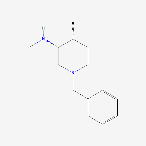 477600-70-7 (3R,4R)-1-Benzyl-N,4-dimethylpiperidin-3-amine chemical structure