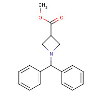 53871-06-0 METHYL 1-(DIPHENYLMETHYL)AZETIDINE-3-CARBOXYLATE chemical structure