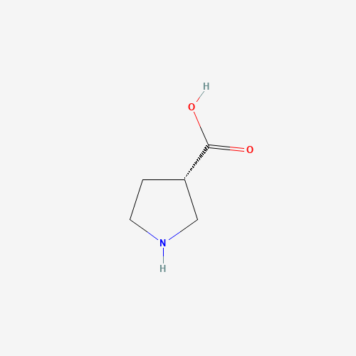 72580-53-1 (3S)-3-Pyrrolidinecarboxylic acid chemical structure