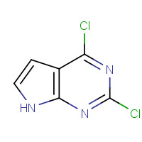 90213-66-4 2,4-DICHLORO-7H-PYRROLO2,3-DPYRIMIDINE chemical structure