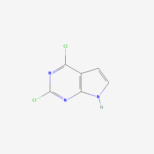 90213-66-4 2,4-DICHLORO-7H-PYRROLO2,3-DPYRIMIDINE chemical structure