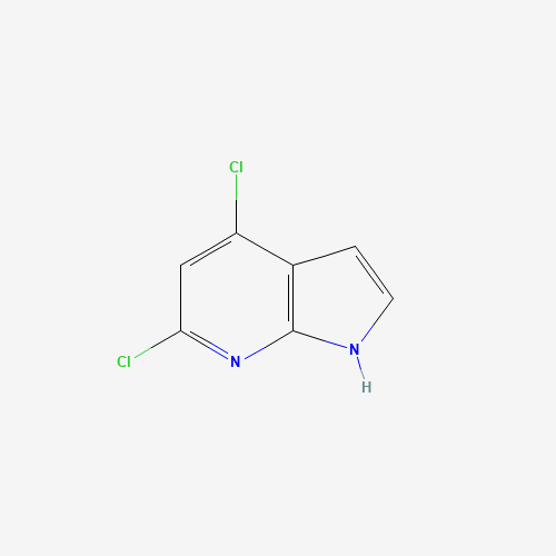 5912-18-5 1H-Pyrrolo[2,3-b]pyridine,4,6-dichloro- chemical structure