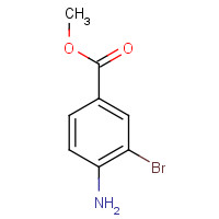 106896-49-5 Methyl 4-amino-3-bromobenzoate chemical structure