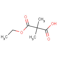 5471-77-2 3-Ethoxy-2,2-dimethyl-3-oxopropanoic acid chemical structure