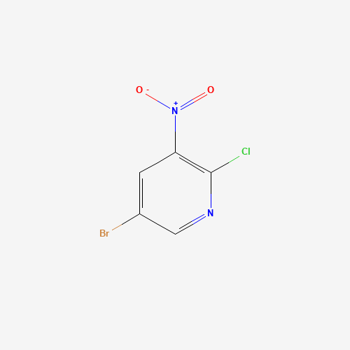 67443-38-3 5-Bromo-2-chloro-3-nitropyridine chemical structure