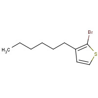 69249-61-2 2-bromo-3-hexylthiophene chemical structure