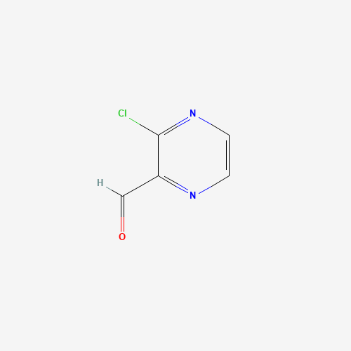 121246-96-6 3-CHLORO-PYRAZINE-2-CARBALDEHYDE chemical structure