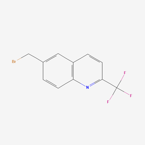 175203-72-2 6-(Bromomethyl)-2-(trifluoromethyl)quinoline chemical structure