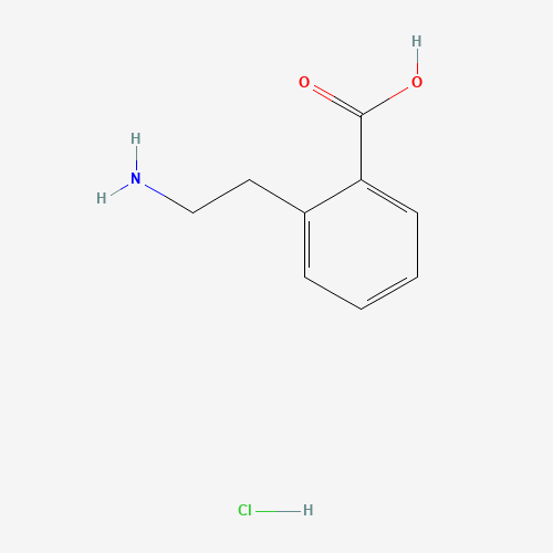 102879-42-5 2-(2-AMINOETHYL)BENZOIC ACID HYDROCHLORIDE chemical structure