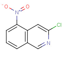 10296-47-6 3-CHLORO-5-NITROISOQUINOLINE chemical structure