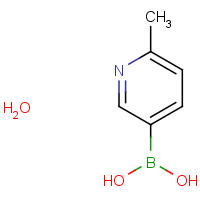 1072952-30-7 2-PICOLINE-5-BORONIC ACID HYDRATE chemical structure