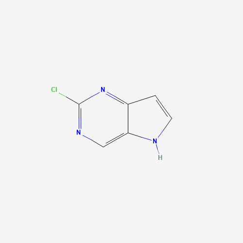 1119280-66-8 2-CHLORO-5H-PYRROLO[3,2-D]PYRIMIDINE chemical structure