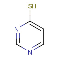 133039-82-4 4-Pyrimidinethiol (9CI) chemical structure
