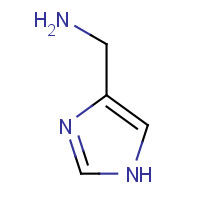 13400-46-9 (1H-IMIDAZOL-4-YL)METHANAMINE chemical structure