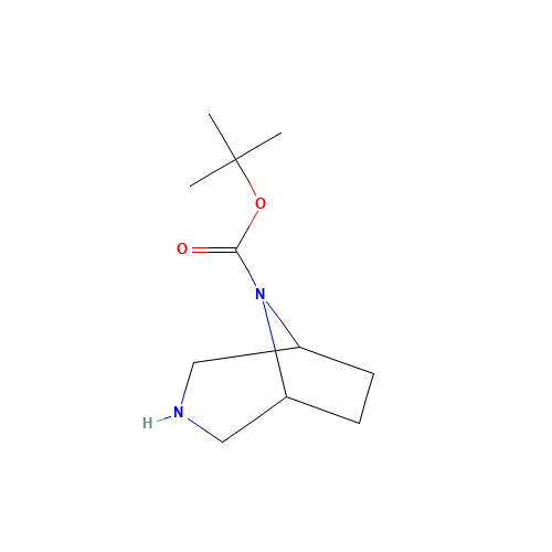 149771-44-8 8-BOC-3,8-DIAZA-BICYCLO[3.2.1]OCTANE chemical structure