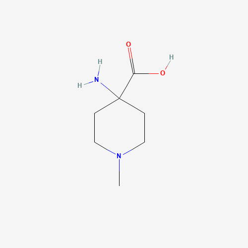 15580-66-2 4-AMINO-1-METHYL-4-PIPERIDINECARBOXYLIC ACID chemical structure