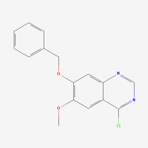 162364-72-9 7-Benzyloxy-4-chloro-6-methoxyquinazoline chemical structure