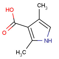 17106-13-7 2,4-Dimethylpyrrole-3-carboxylicacid chemical structure
