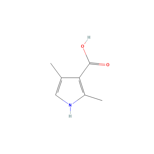 17106-13-7 2,4-Dimethylpyrrole-3-carboxylicacid chemical structure