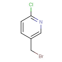 182924-36-3 Pyridine,5-(bromomethyl)-2-chloro-(9CI) chemical structure