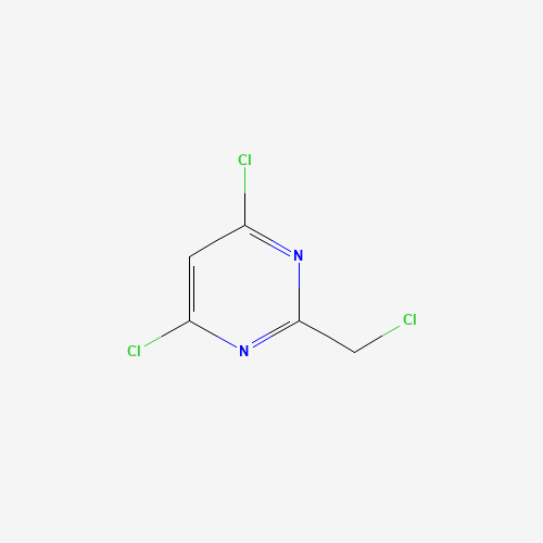 19875-05-9 2-Chloromethyl-4,6-dichloropyrimidine chemical structure