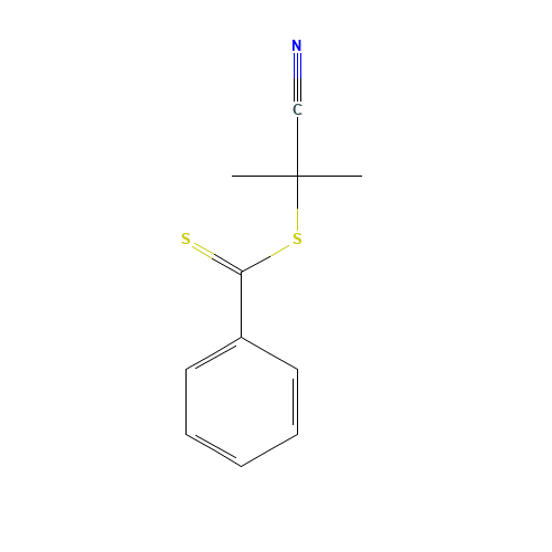 201611-85-0 2-CYANOPROPAN-2-YL BENZODITHIOATE chemical structure