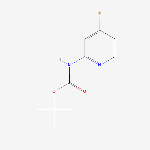 207799-10-8 TERT-BUTYL 4-BROMOPYRIDIN-2-YLCARBAMATE chemical structure