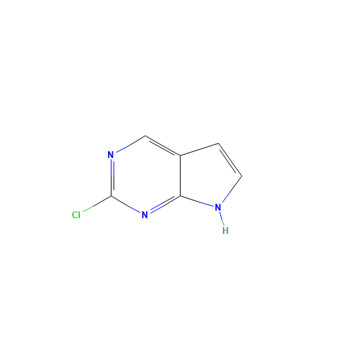 335654-06-3 2-CHLORO-7H-PYRROLO[2,3-D]PYRIMIDINE chemical structure