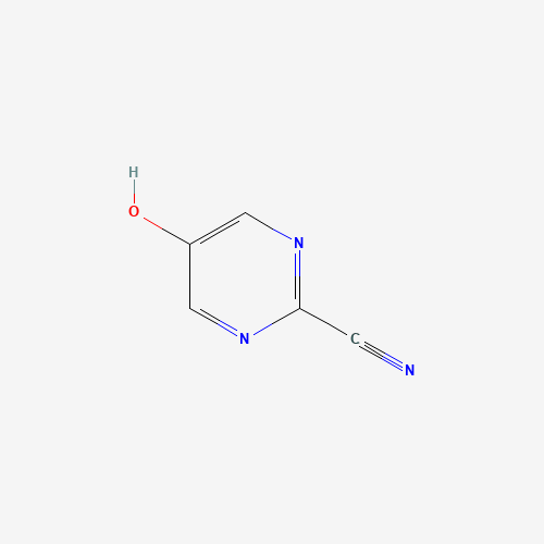 345642-86-6 5-Hydroxy-2-pyrimidinecarbonitrile chemical structure