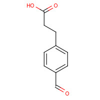 34961-64-3 3-(4-FORMYLPHENYL)PROPANOIC ACID chemical structure