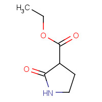 36821-26-8 2-OXO-PYRROLIDINE-3-CARBOXYLIC ACID ETHYL ESTER chemical structure