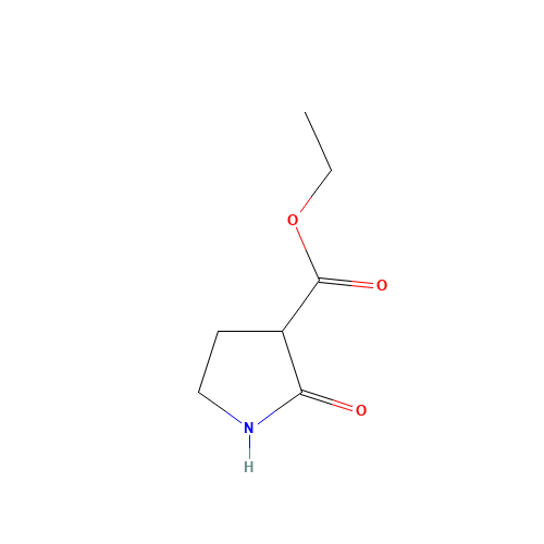 36821-26-8 2-OXO-PYRROLIDINE-3-CARBOXYLIC ACID ETHYL ESTER chemical structure