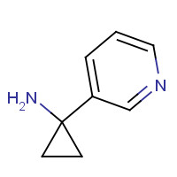 503417-38-7 1-PYRIDIN-3-YL-CYCLOPROPYLAMINE chemical structure