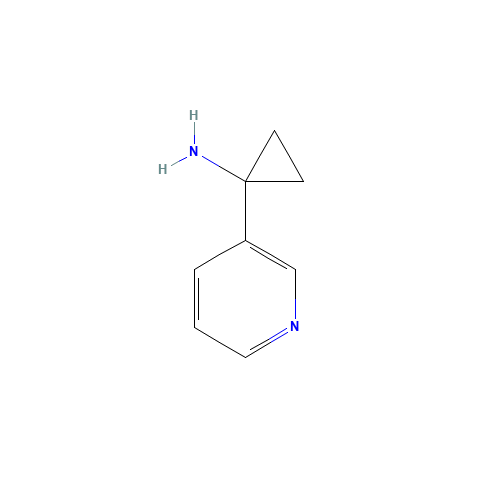 503417-38-7 1-PYRIDIN-3-YL-CYCLOPROPYLAMINE chemical structure