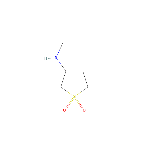 51070-55-4 (1,1-DIOXO-TETRAHYDRO-1LAMBDA6-THIOPHEN-3-YL)-METHYL-AMINE chemical structure