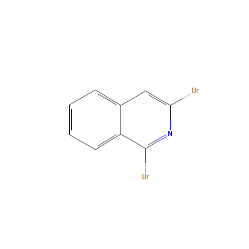 53987-60-3 1,3-DIBROMOISOQUINOLINE chemical structure