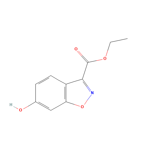 57764-50-8 ETHYL 6-HYDROXYBENZO[D]ISOXAZOLE-3-CARBOXYLATE chemical structure