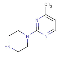59215-36-0 Pyrimidine,4-methyl-2-(1-piperazinyl)-(9CI) chemical structure