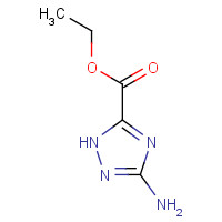 63666-11-5 ethyl 5-amino-2H-1,2,4-triazole-3-carboxylate chemical structure