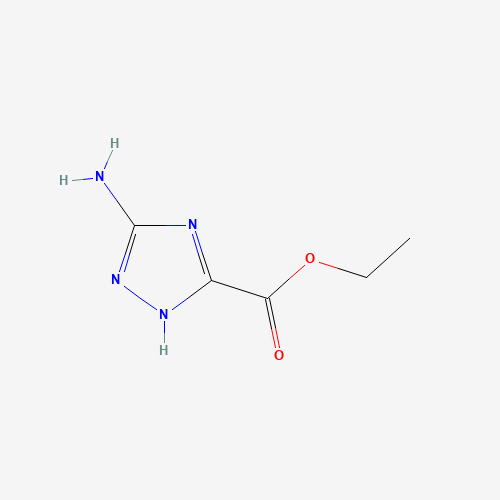 63666-11-5 ethyl 5-amino-2H-1,2,4-triazole-3-carboxylate chemical structure