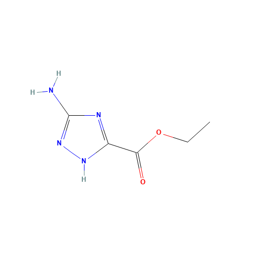 63666-11-5 ethyl 5-amino-2H-1,2,4-triazole-3-carboxylate chemical structure