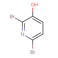 6602-33-1 2,6-DIBROMO-3-HYDROXYPYRIDINE chemical structure