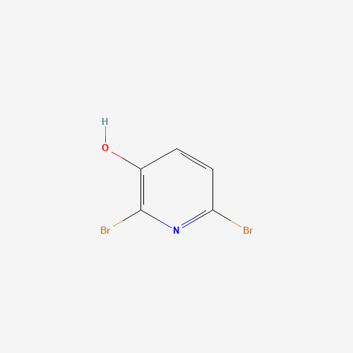 6602-33-1 2,6-DIBROMO-3-HYDROXYPYRIDINE chemical structure